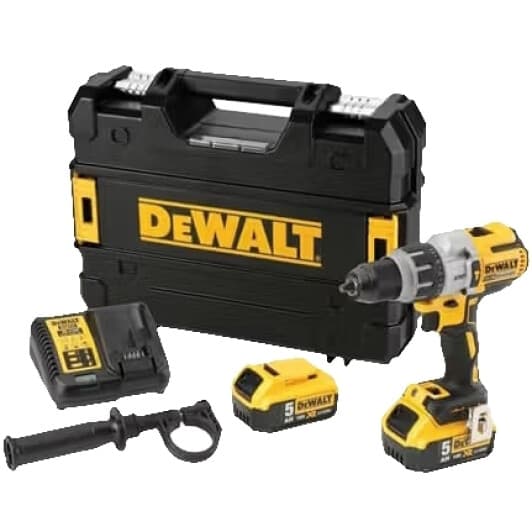 Дриль ударний DeWALT DCD996P2 акумуляторний (2 акумулятори + ЗП + чохол)