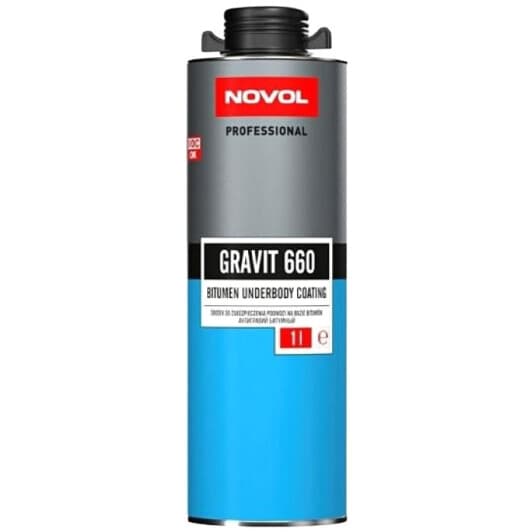 Антигравій Novol Gravit 660 бітумний чорний