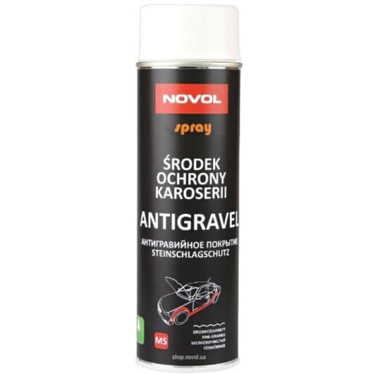Антигравій Novol Antigravel MS бітумний білий