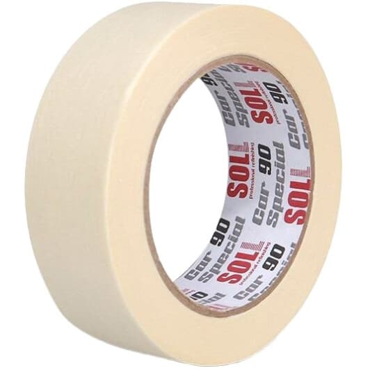 Малярный скотч SOLL Car Special SOLL3645 на бумажной основе 36 мм x 45 м