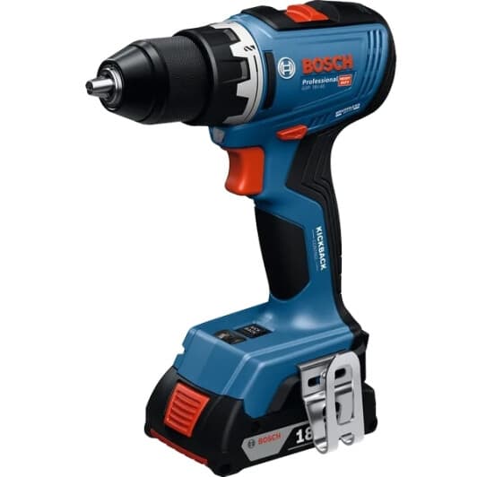 Шурупокрут Bosch акумуляторний GSR 18V-65 Professional (2 акумулятори + ЗП + чохол)