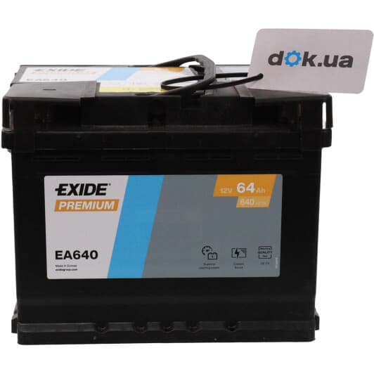 Акумулятор Exide 6 CT-64-R Premium EA640