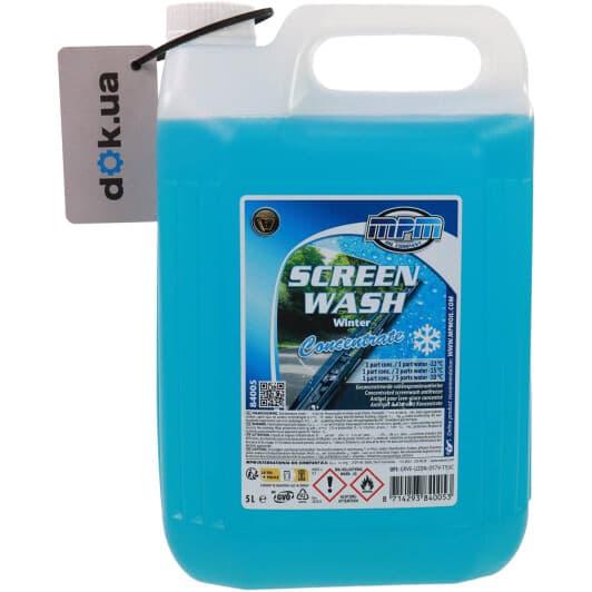 Концентрат омивача MPM зимовий -45 °С цитрусовий (5 л)