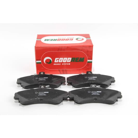 rm0140 Goodrem гальмівні колодки пер. mitsubishi colt volvo s40 v40 1.1-2.0 i td 95- (trw)