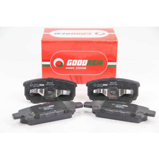 rm1275 Goodrem гальмівні колодки зад. mitsubishi lancer jeep patriot 1.3-2.4 02-