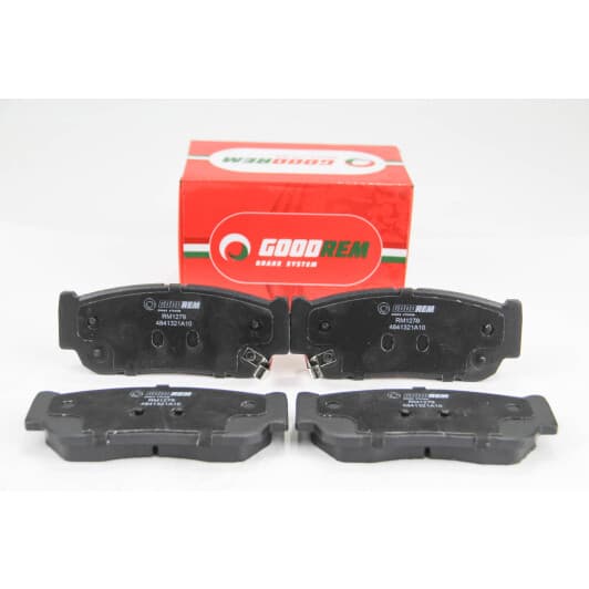 rm1279 Goodrem гальмівні колодки зад. sorento kyron rexton 02-