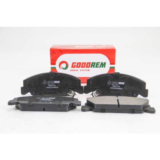 rm1416 Goodrem гальмівні колодки пер. hyundai accent getz 94-10