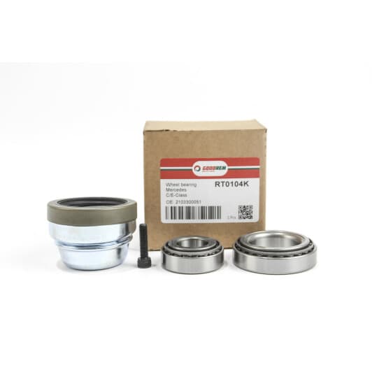rt0104k Goodrem підшипник маточини перед. mb e-class w124 w210 93-03 (+монт. к-кт)
