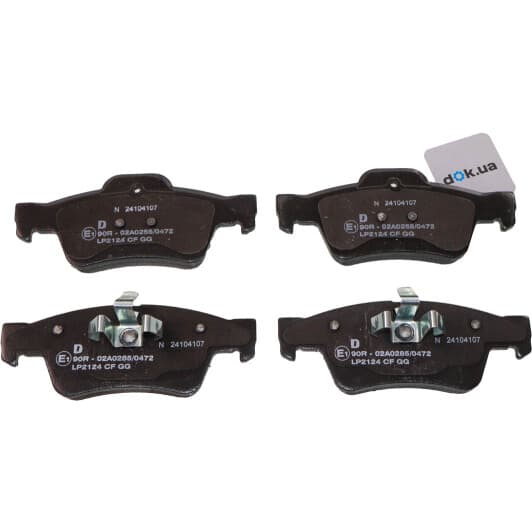LP2124 Delphi Тормозные колодки