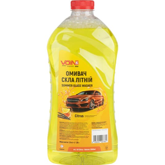 Омыватель стекла Voin летний цитрусовый (2 л)