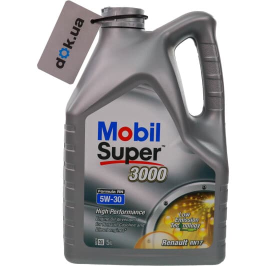 Mobil Super 3000 Formula RN 5W-30 (5 л) моторна олива
