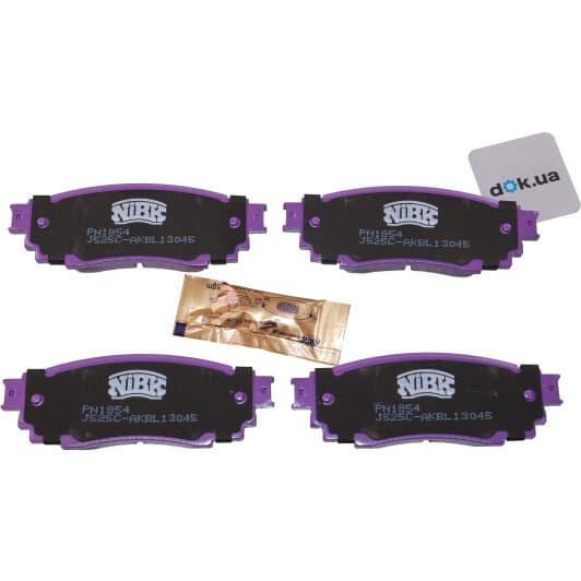 PN1854 NiBK Тормозные колодки