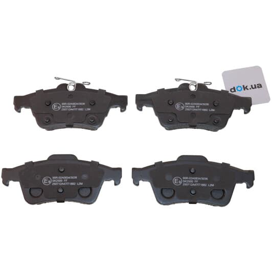 05P1882 LPR Тормозные колодки