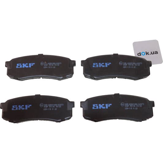 vkbp90136 SKF Гальмівні колодки