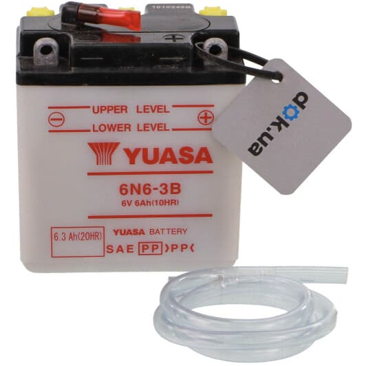 Аккумулятор Yuasa 6 CT-6-R 6N6-3B-1