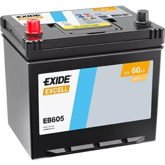 Аккумулятор Exide 6 CT-60-L Excell EB605