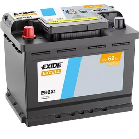 Аккумулятор Exide 6 CT-62-L Excell EB621