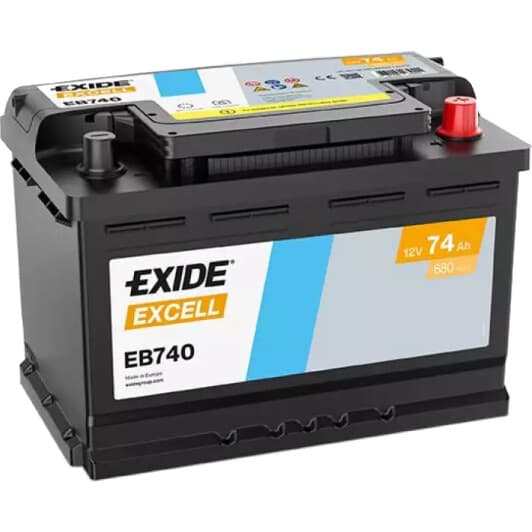 Акумулятор Exide 6 CT-74-R Excell EB740