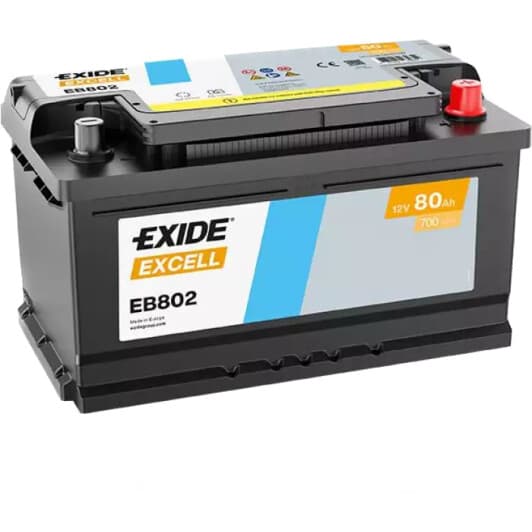 Аккумулятор Exide 6 CT-80-R Excell EB802
