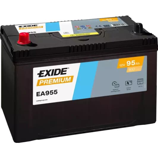 Акумулятор Exide 6 CT-95-L Premium EA955