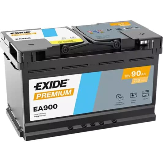Аккумулятор Exide 6 CT-90-R Premium ea900