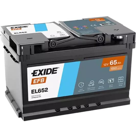 Аккумулятор Exide 6 CT-65-R EFB el652