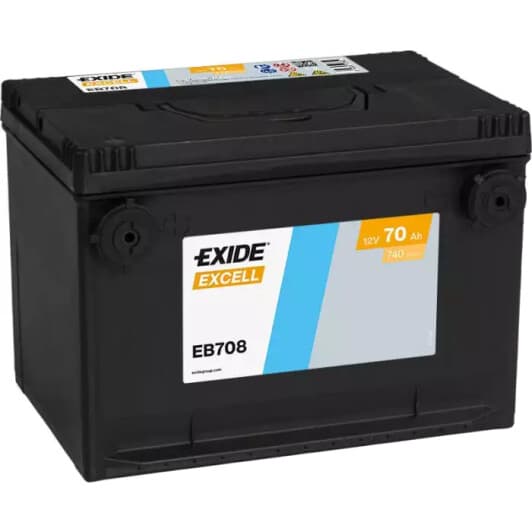 Аккумулятор Exide 6 CT-70-L Excell EB708