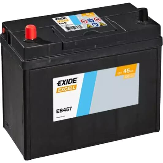 Акумулятор Exide 6 CT-45-L Excell EB457