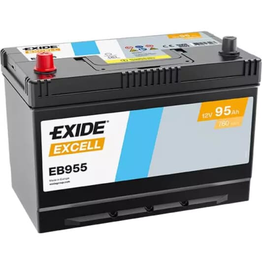 Аккумулятор Exide 6 CT-95-L Excell EB955