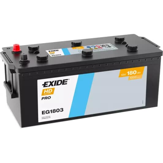 Аккумулятор Exide 6 CT-180-L HD Pro EG1803