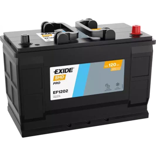 Акумулятор Exide 6 CT-120-R SHD Pro EF1202