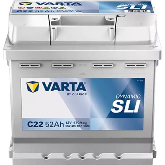 Аккумулятор Varta 6 CT-52-R Dynamic SLI 552400047
