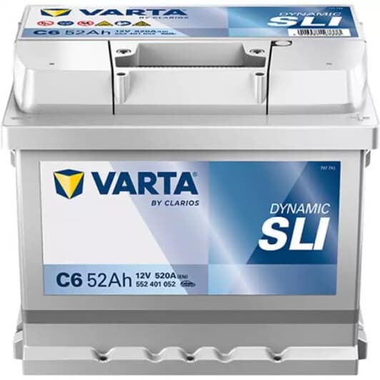 Аккумулятор Varta 6 CT-52-R Dynamic SLI 552401052