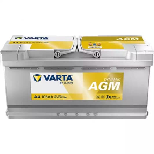 Аккумулятор Varta 6 CT-105-R Dynamic AGM 605901095