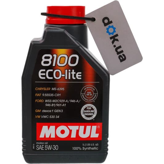 Motul 8100 Eco-Lite 5W-30 (1 л) моторное масло