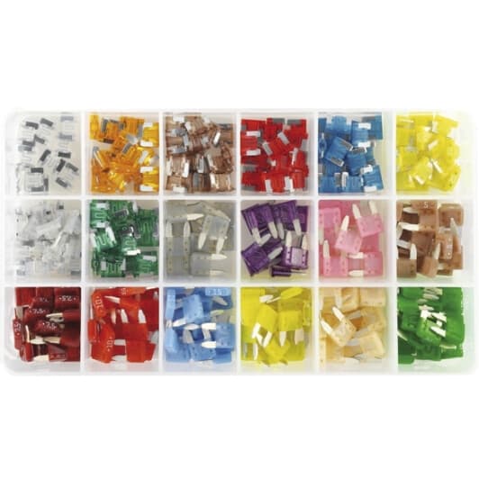 Предохранитель автомобильный Tesla flnmultibox FN FL mini 10A 4A 30A 7,5A 5A 25A 20A 3A 2A 15A 320 шт.