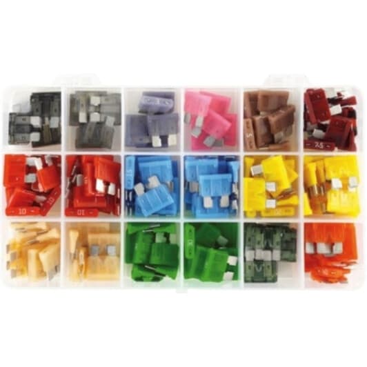 Запобіжник автомобільний Tesla ftmultibox FT midi (normal) 1A 2A 3A 5A 7,5A 10A 15A 20A 25A 30A 40A 4A 35A 195 шт.