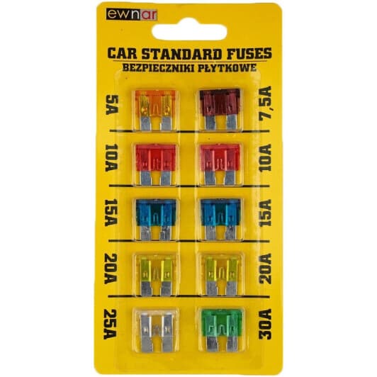 Набор предохранителей Mammooth MMT O032 101 FT midi (normal) 10 шт.