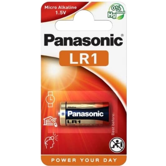 Батарейка Panasonic Alkaline Power LR1L/1BE A23 1,5 V 1 шт