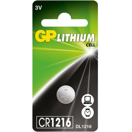 Батарейка GP Lithium Cell 25-1040 CR1216 3 V 1 шт