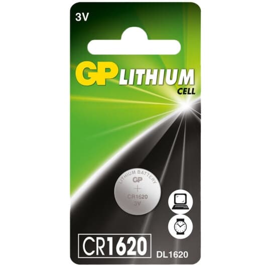 Батарейка GP Lithium Cell 25-1042 CR1620 3 V 1 шт