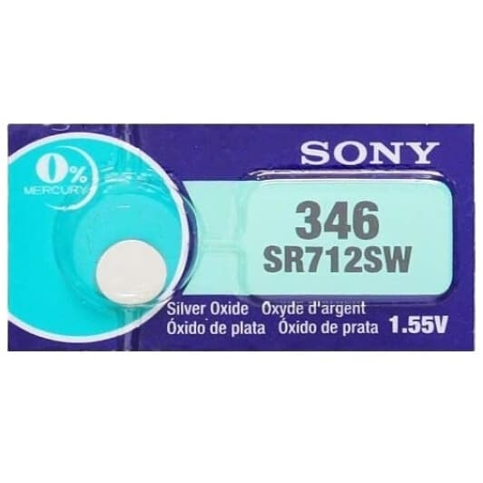 Батарейка Sony sr712sw346 1,55 V 1 шт
