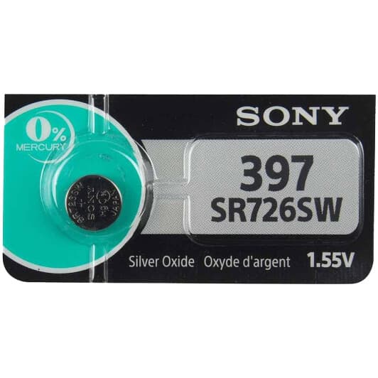 Батарейка Sony sr726sw397 1,55 V 1 шт