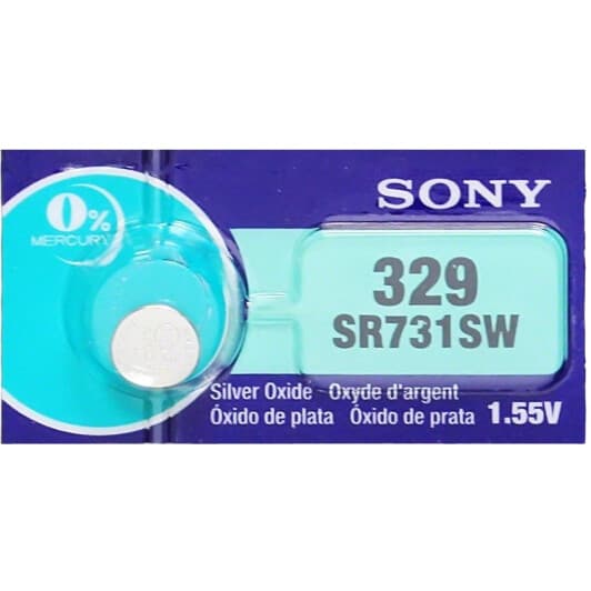 Батарейка Sony sr731sw329 1,55 V 1 шт