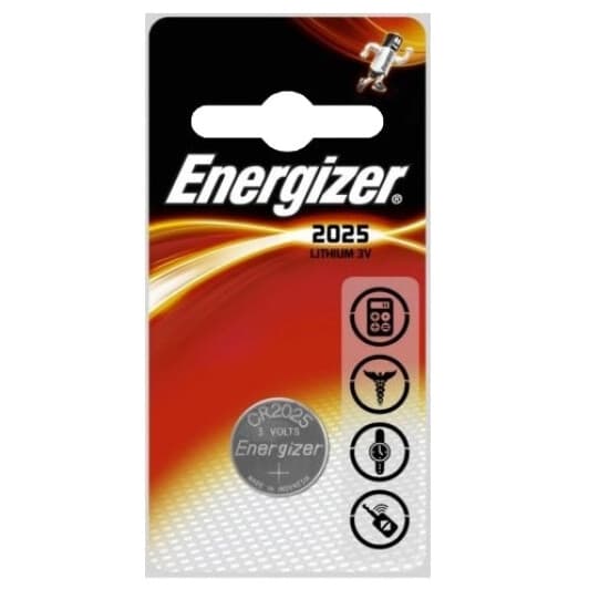 Батарейка Energizer 626982 CR2025 3 V 1 шт