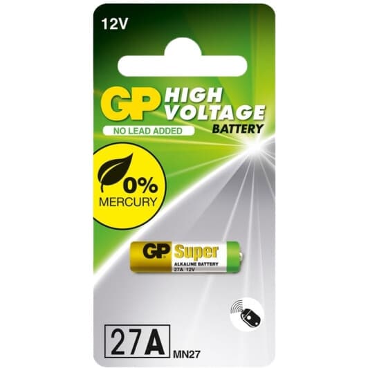 Батарейка GP 27amn27 A27 12 V 1 шт