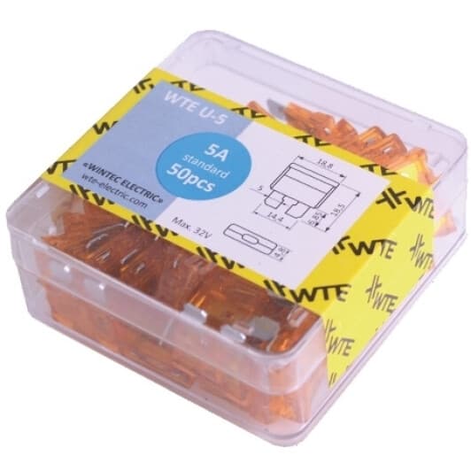 Набір запобіжників WTE WTE-U5 FT midi (normal) 50 шт.