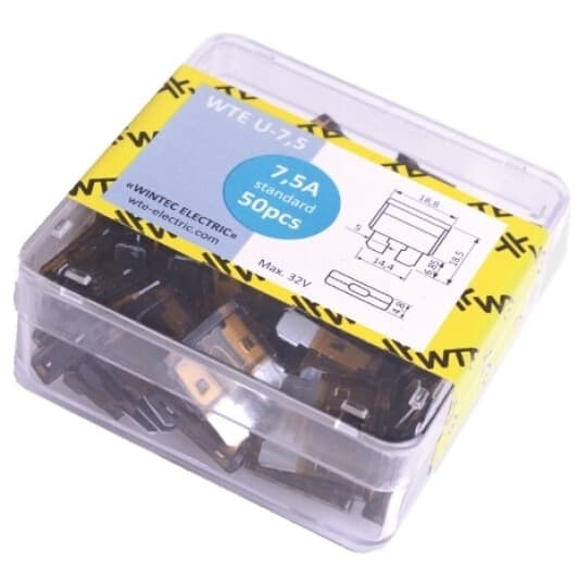 Набір запобіжників WTE WTE-U75 FT midi (normal) 50 шт.