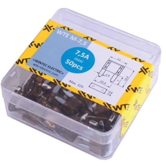 Набір запобіжників WTE WTE-M75 FN mini 50 шт.