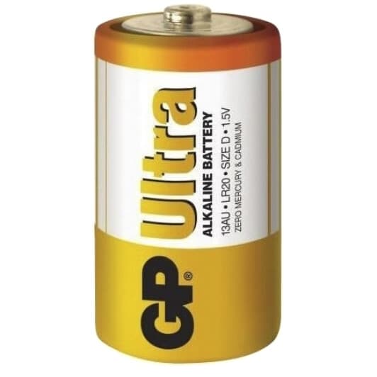 Батарейка GP Ultra Alkaline 13AU-U2 D 1,5 V 1 шт